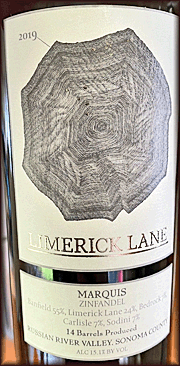 Limerick Lane 2019 Marquis Zinfandel