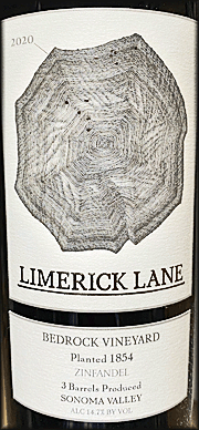 Limerick Lane 2020 Bedrock Vineyard Zinfandel