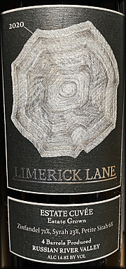 Limerick Lane 2020 Estate Cuvee
