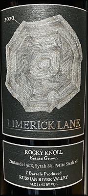 Limerick Lane 2020 Rocky Knoll Zinfandel