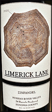 Limerick Lane 2020 Russian River Zinfandel