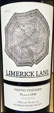 Limerick Lane 2023 Maffei Zinfandel