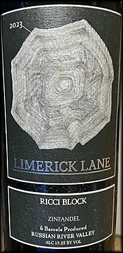 Limerick Lane 2023 Ricci Block Zinfandel
