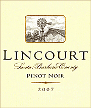 Lincourt 2007 Santa Barbara Pinot Noir