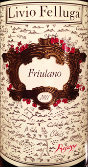 Livio Felluga 2012 Friulano
