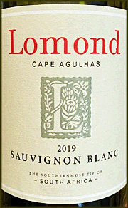 Lomond 2019 Sauvignon Blanc