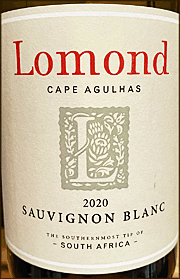 Lomond 2020 Sauvignon Blanc