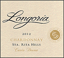 Longoria 2012 Cuvee Diana Chardonnay