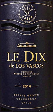 Los Vascos 2014 Le Dix