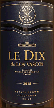 Los Vascos 2015 Le Dix