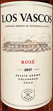 Los Vascos 2017 Rose