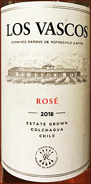 Los Vascos 2018 Rose