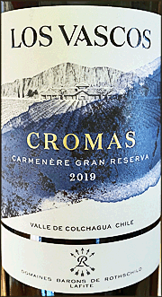 Los Vascos 2019 Cromas Gran Reserva Carmenere