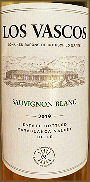 Los Vascos 2019 Sauvignon Blanc