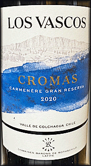 Los Vascos 2020 Cromas Gran Reserva Carmenere