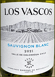 Los Vascos 2021 Sauvignon Blanc