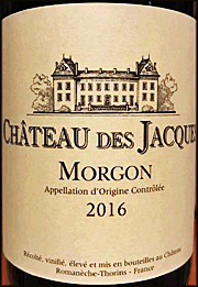 Chateau des Jacques 2016 Morgon