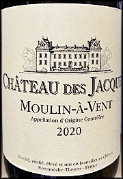 Chateau des Jacques 2020 Moulin a Vent