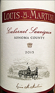 Louis Martini 2013 Sonoma County Cabernet Sauvignon