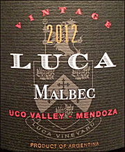 Luca 2012 Malbec