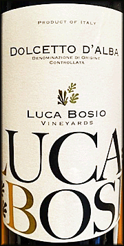 Luca Bosio 2018 Dolcetto d'Alba