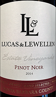 Lucas Lewellen 2014 Pinot Noir
