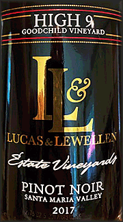 Lucas & Lewellen 2017 High 9 Goodchild Vineyard Pinot Noir