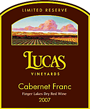 Lucas 2007 Limited Release Cabernet Franc
