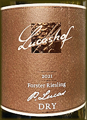 Lucashof 2021 Forster Trocken Riesling