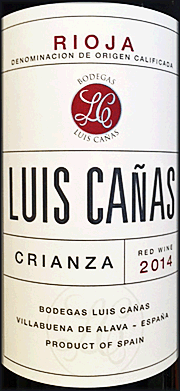 Luis Canas 2014 Crianza