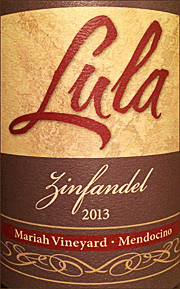 Lula 2013 Zinfandel