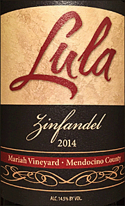 Lula 2014 Mariah Vineyard Zinfandel