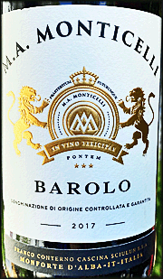 M. A. Monticelli 2017 Barolo