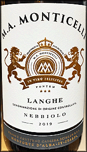 M.A. Monticelli 2019 Nebbiolo