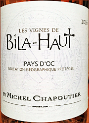 Chapoutier 2016 Les Vignes de Bila-Haut Rose 