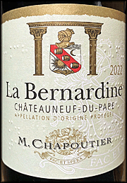 M. Chapoutier 2022 Châteauneuf-du-Pape La Bernardine