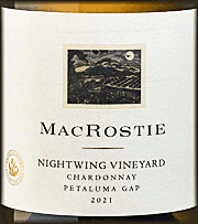 MacRostie 2021 Nightwing Chardonnay