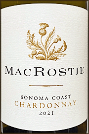MacRostie 2021 Sonoma Coast Chardonnay