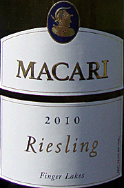 Macari 2010 Riesling