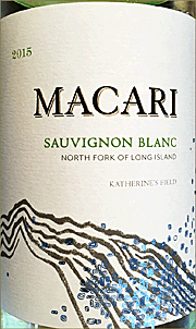 Macari 2015 Katherine's Field Sauvignon Blanc