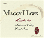 Maggy Hawk 2009 Hawkster Pinot Noir