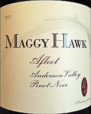 Maggy Hawk 2012 Afleet Pinot Noir