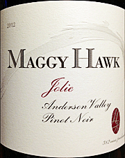 Maggy Hawk 2012 Jolie Pinot Noir