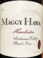 Maggy Hawk 2013 Hawkster Pinot Noir
