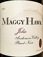 Maggy Hawk 2013 Jolie Pinot Noir