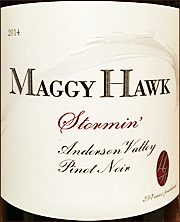 Maggy Hawk 2014 Stormin Pinot Noir