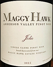 Maggy Hawk 2015 Jolie Pinot Noir