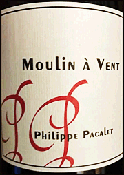 Philippe Pacalet 2016 Moulin a Vent