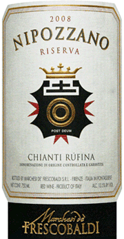 Marchesi de Frescobaldi 2008 Nipozzano Riserva