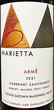 Marietta 2021 Arme Cabernet Sauvignon